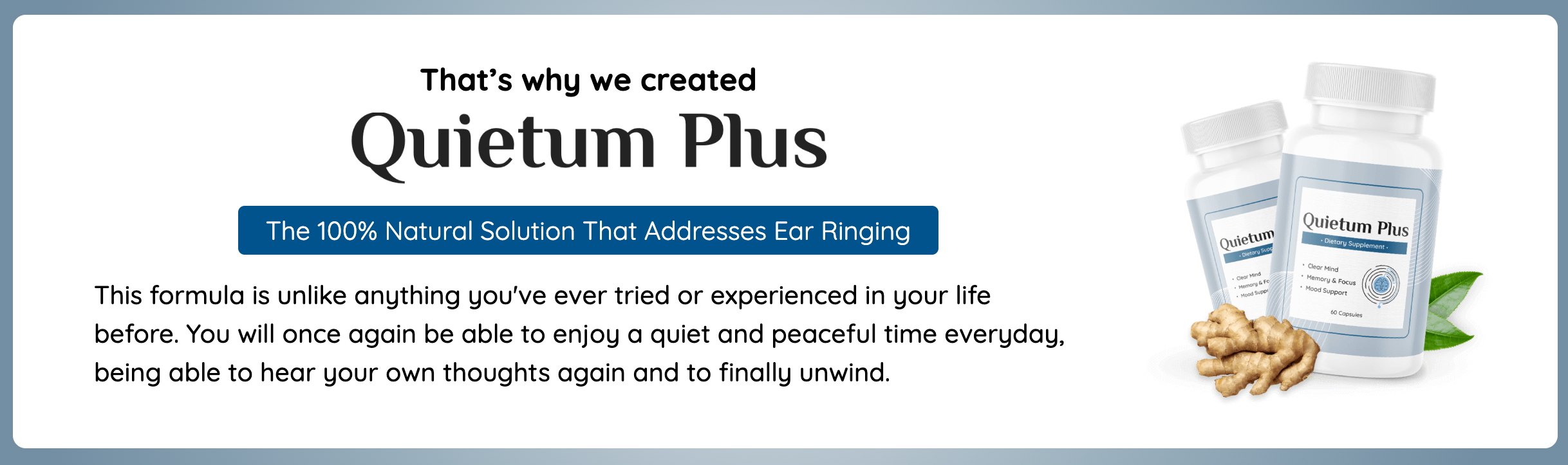 Quietum Plus